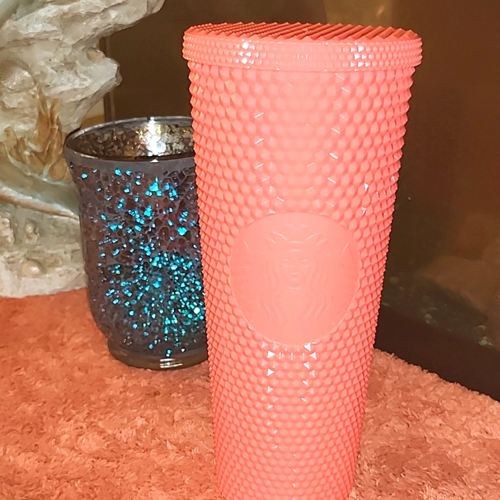 Starbucks Pink Studded 24 oz
